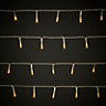 120 Warm white LED String lights Clear cable