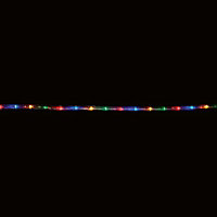 1200 Multicolour LED Rope Light with Clear cable