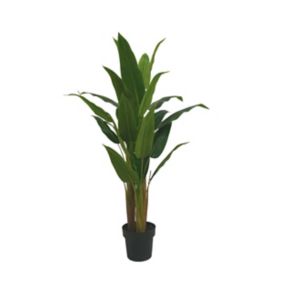 120cm Dracaena Fragrans Palm tree Artificial plant in Black Pot