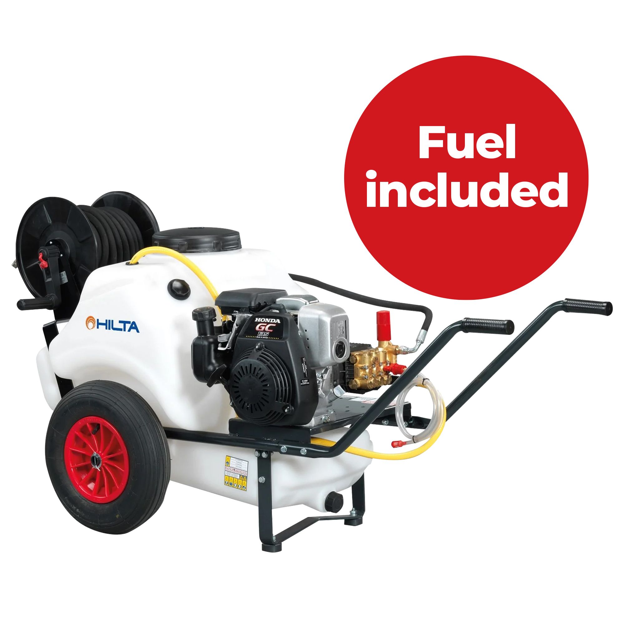 125L Petrol Washer bowser bundle - Week hire