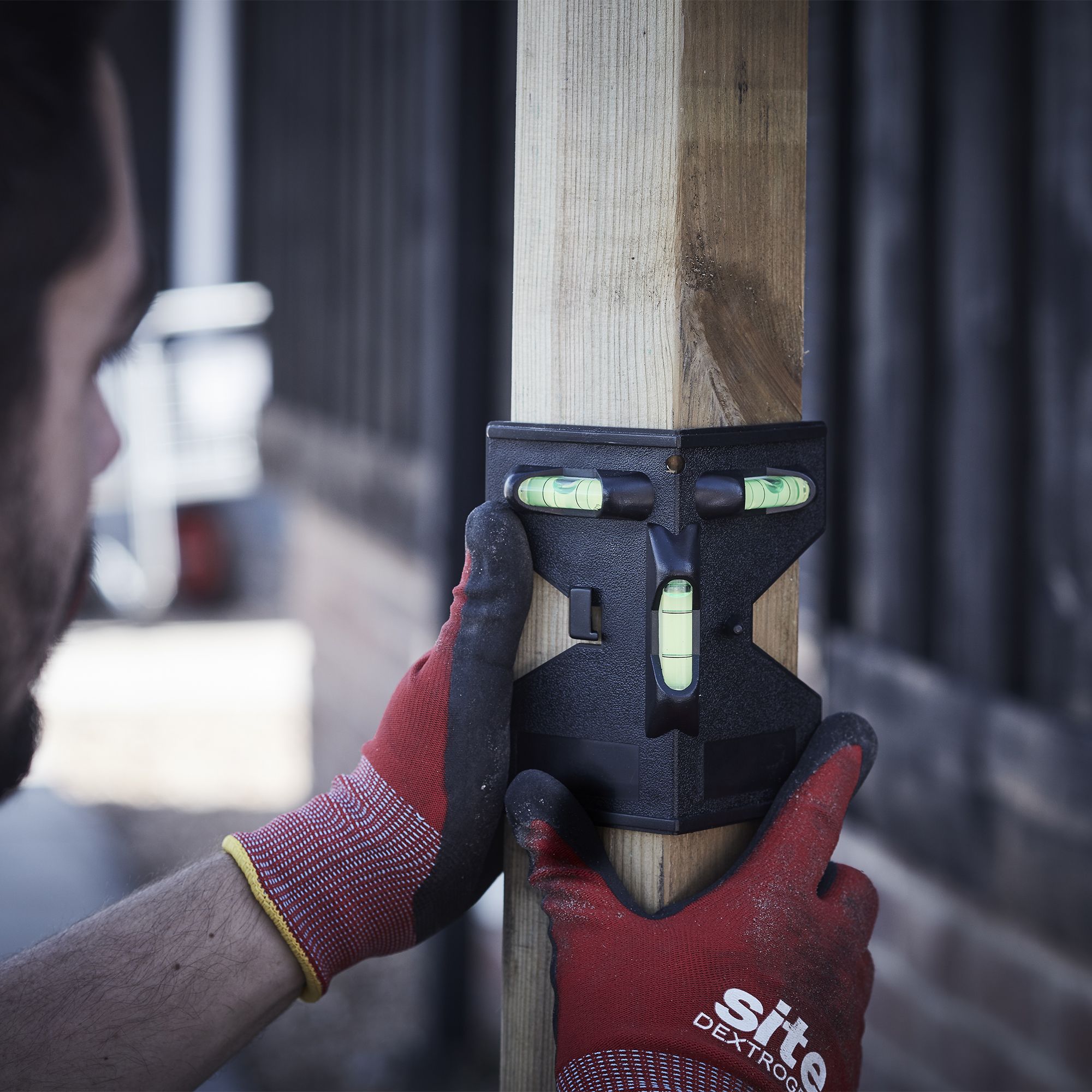 125mm Post Spirit level