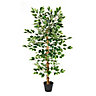 135cm Ficus Artificial plant in Black Pot