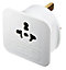 13A Fused Visitor to UK Travel adaptor