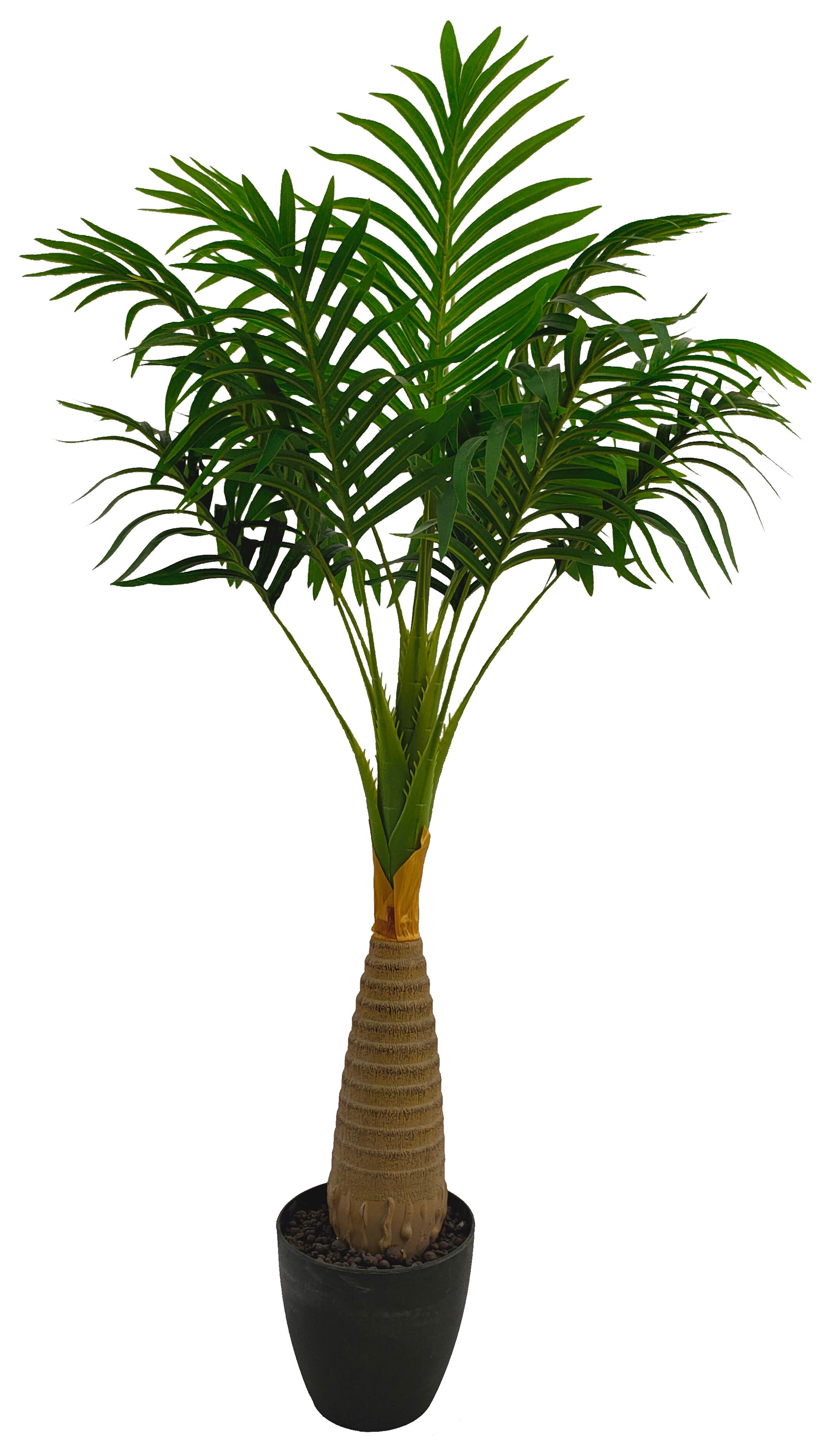 140cm Palm tree Artificial plant in Black Pot