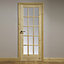 15 Lite Glazed Internal Door, (H)1981mm (W)686mm (T)35mm
