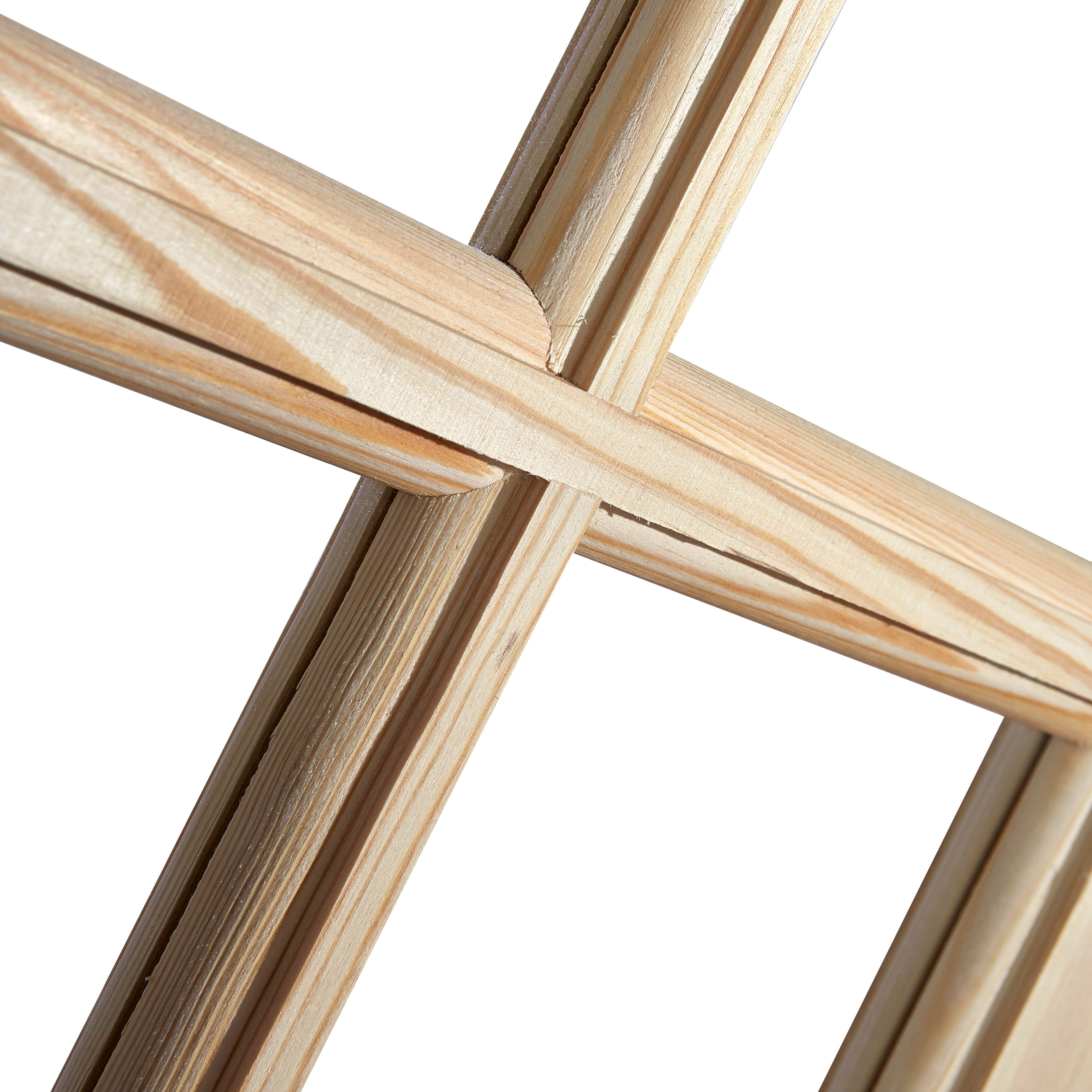 15 Lite Glazed Internal Door, (H)1981mm (W)762mm (T)35mm