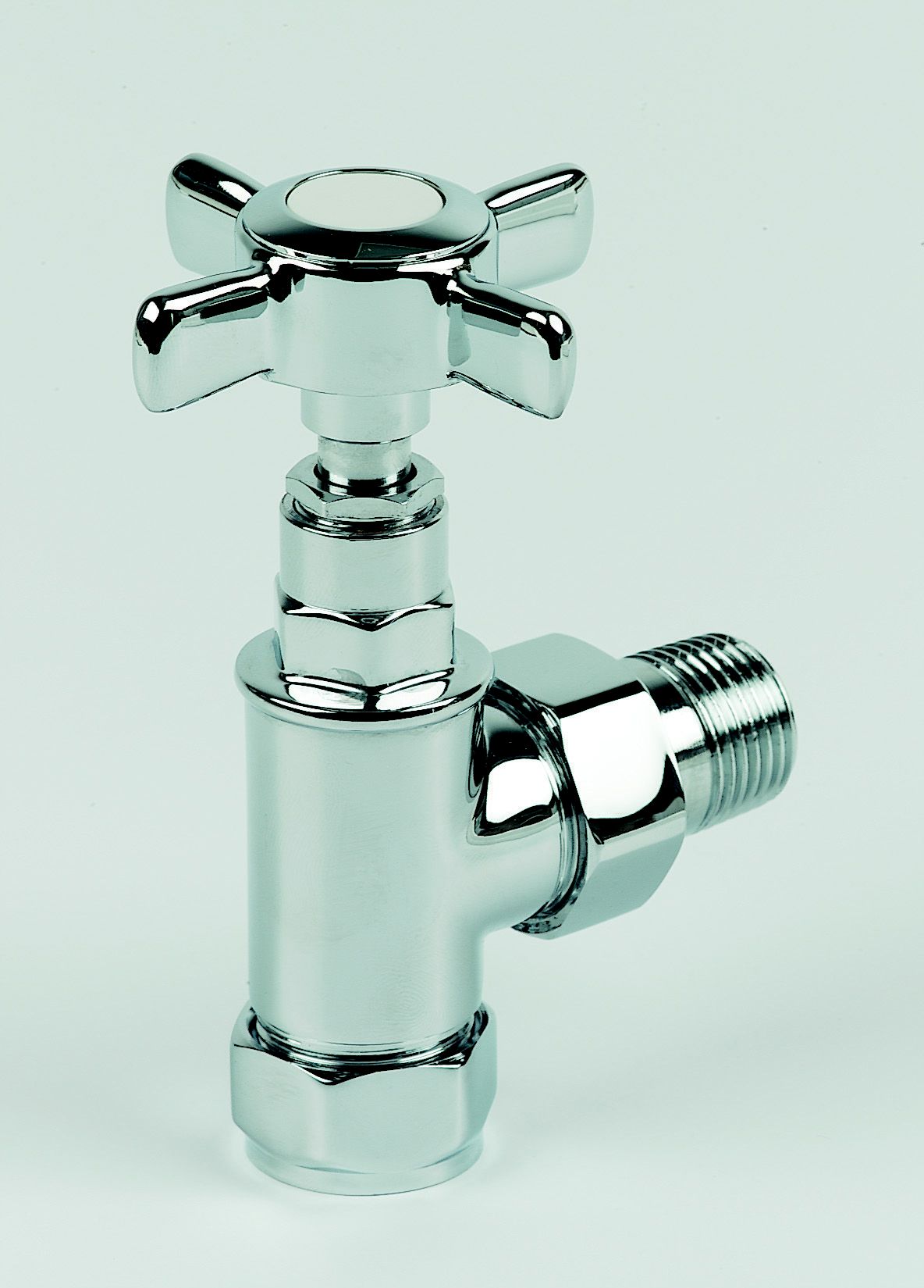 1801 Chrome effect Radiator valve