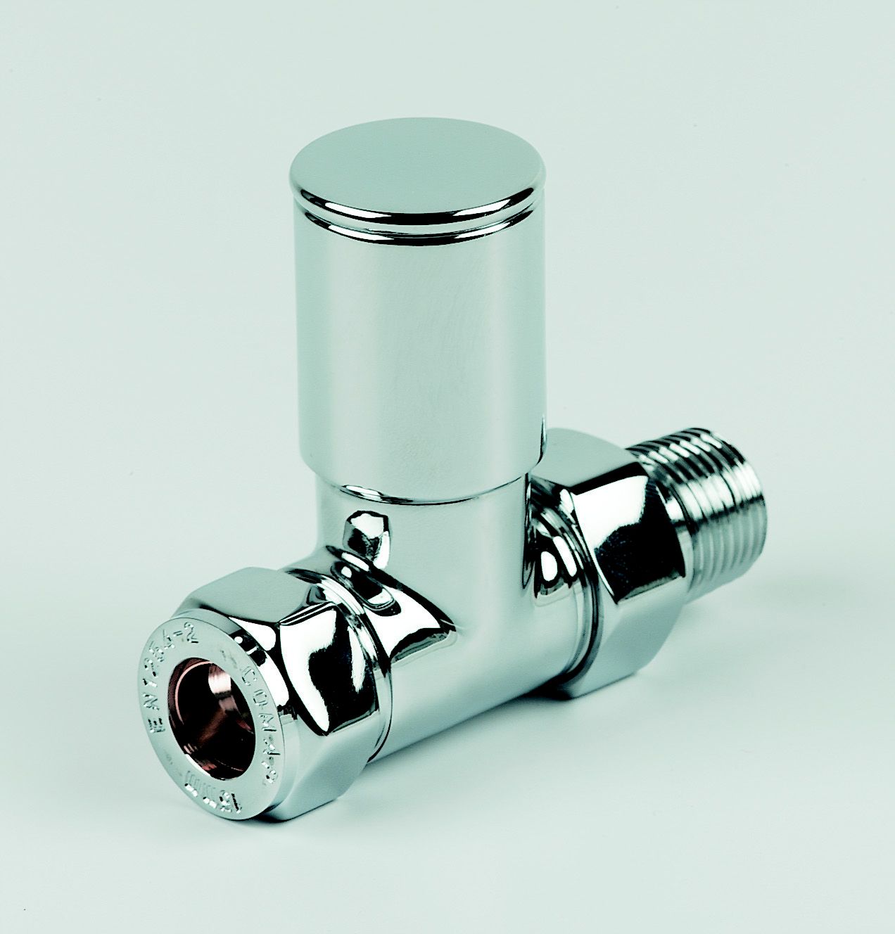 1804 Chrome effect Radiator valve