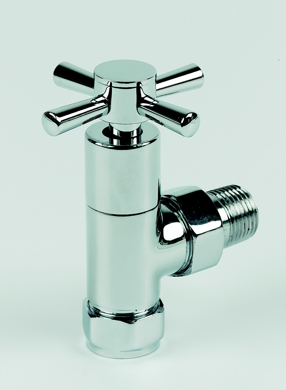 1805 Chrome effect Radiator valve