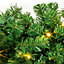 2.7m Pre-lit LED connectable Pre-lit LED connectable Green Christmas garland