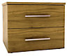 2 Drawer Chest of drawers (H)495mm (W)600mm (D)500mm