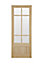 2 panel 6 Lite Glazed Internal Door, (H)1981mm (W)762mm (T)35mm