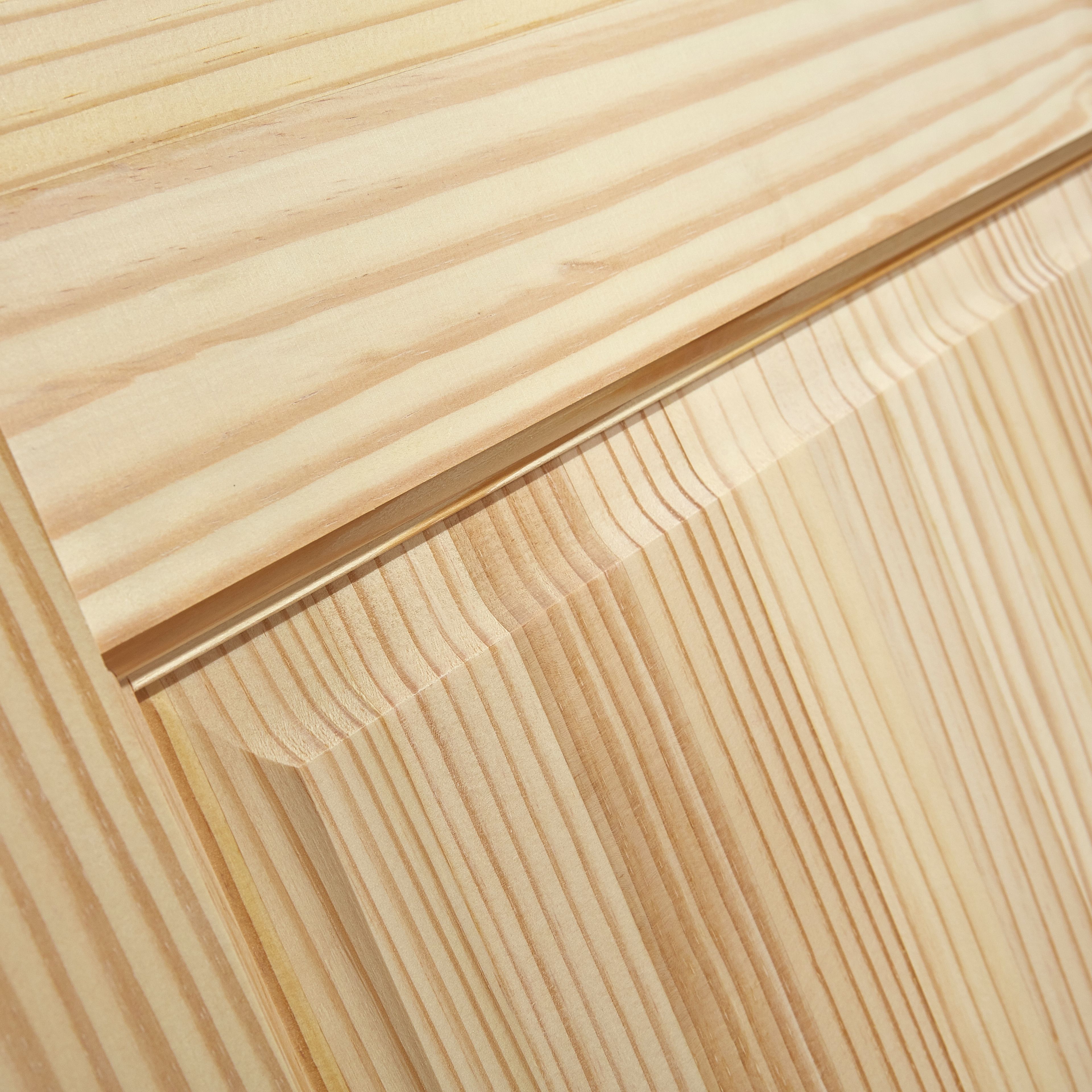 2 panel 6 Lite Glazed Internal Door, (H)1981mm (W)838mm (T)35mm