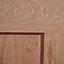 2 panel Melbury Patterned Glazed Internal Door, (H)1981mm (W)838mm (T)35mm