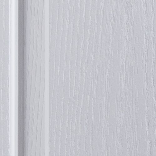 2 panel Unglazed Contemporary White Woodgrain effect Internal Bi-fold Door set, (H)1950mm (W)595mm
