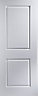 2 panel Unglazed White Internal Door, (H)1981mm (W)686mm (T)35mm