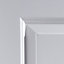 2 panel White Internal Door, (H)1981mm (W)610mm (T)35mm