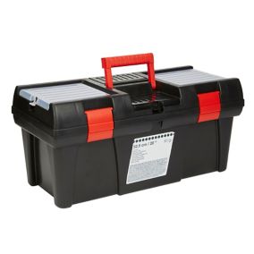 20" Plastic 5 compartment Toolbox