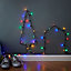 240 Multicolour Berry LED String lights with Green cable