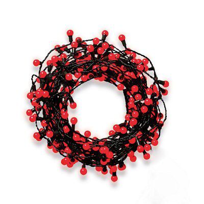 Red and green led deals string lights