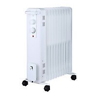 2400W White Oil-filled radiator
