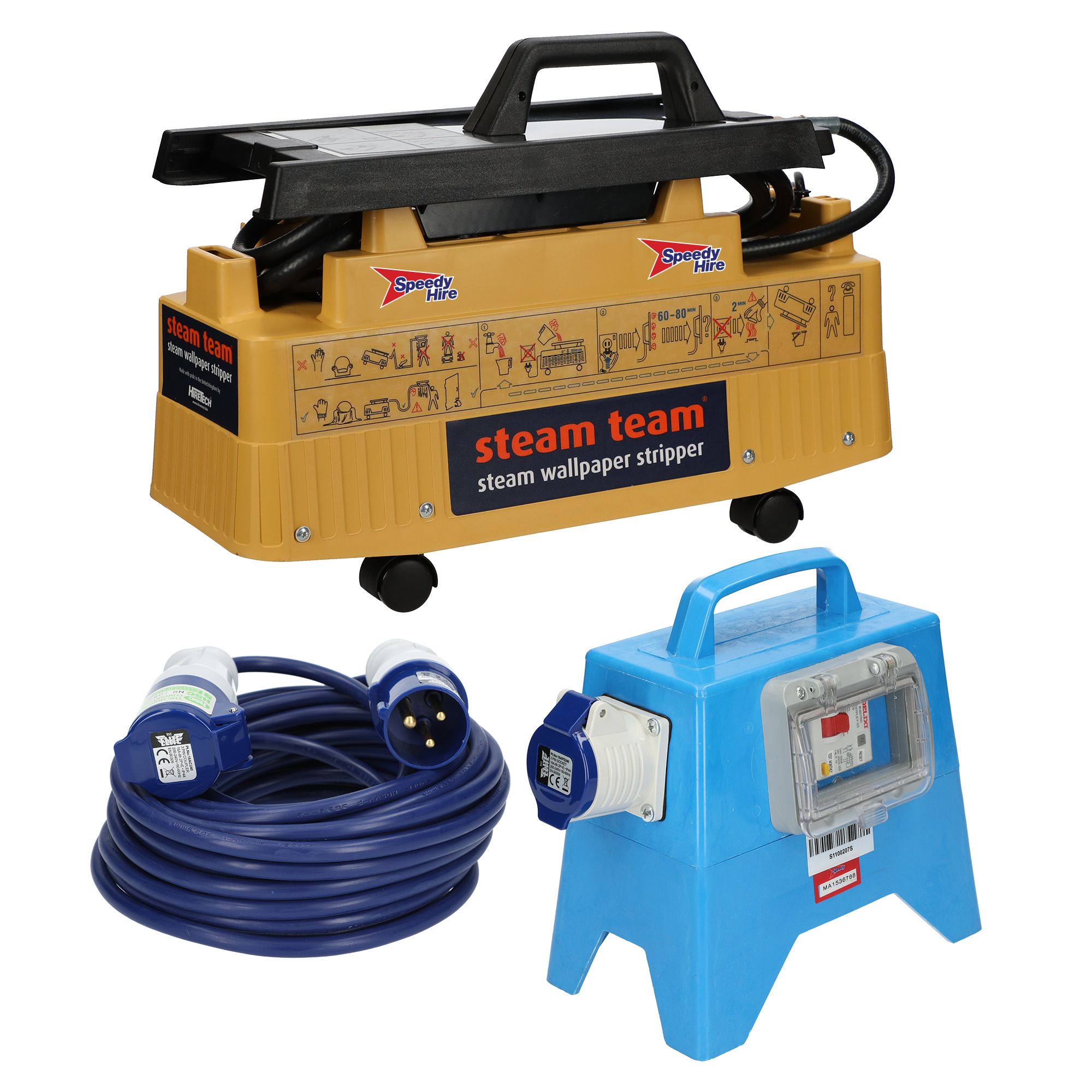 240V Corded Wallpaper stripper bundle - Week hire