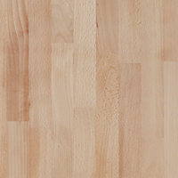 27mm GoodHome Hartland Natural Straight Oak Worktop (L)1.83m
