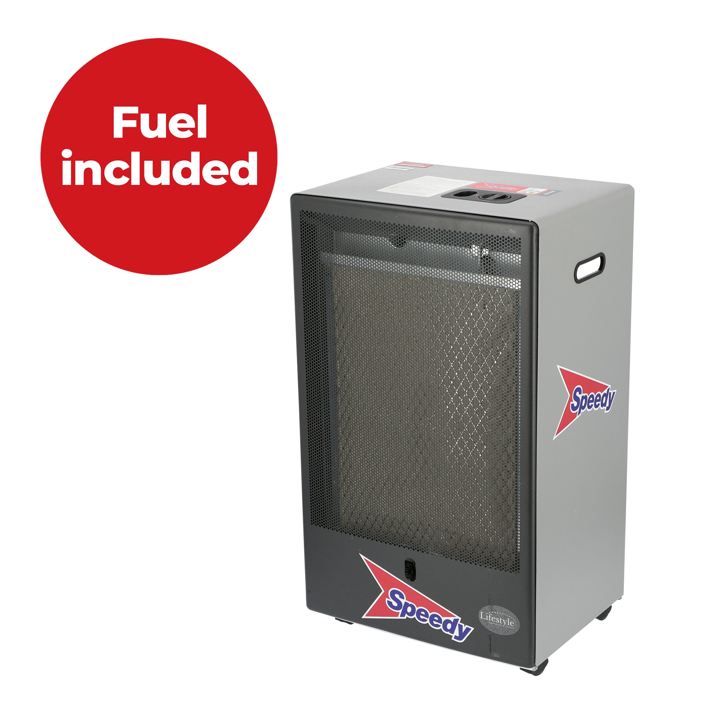3.4kW Butane Cabinet heater bundle - Week hire