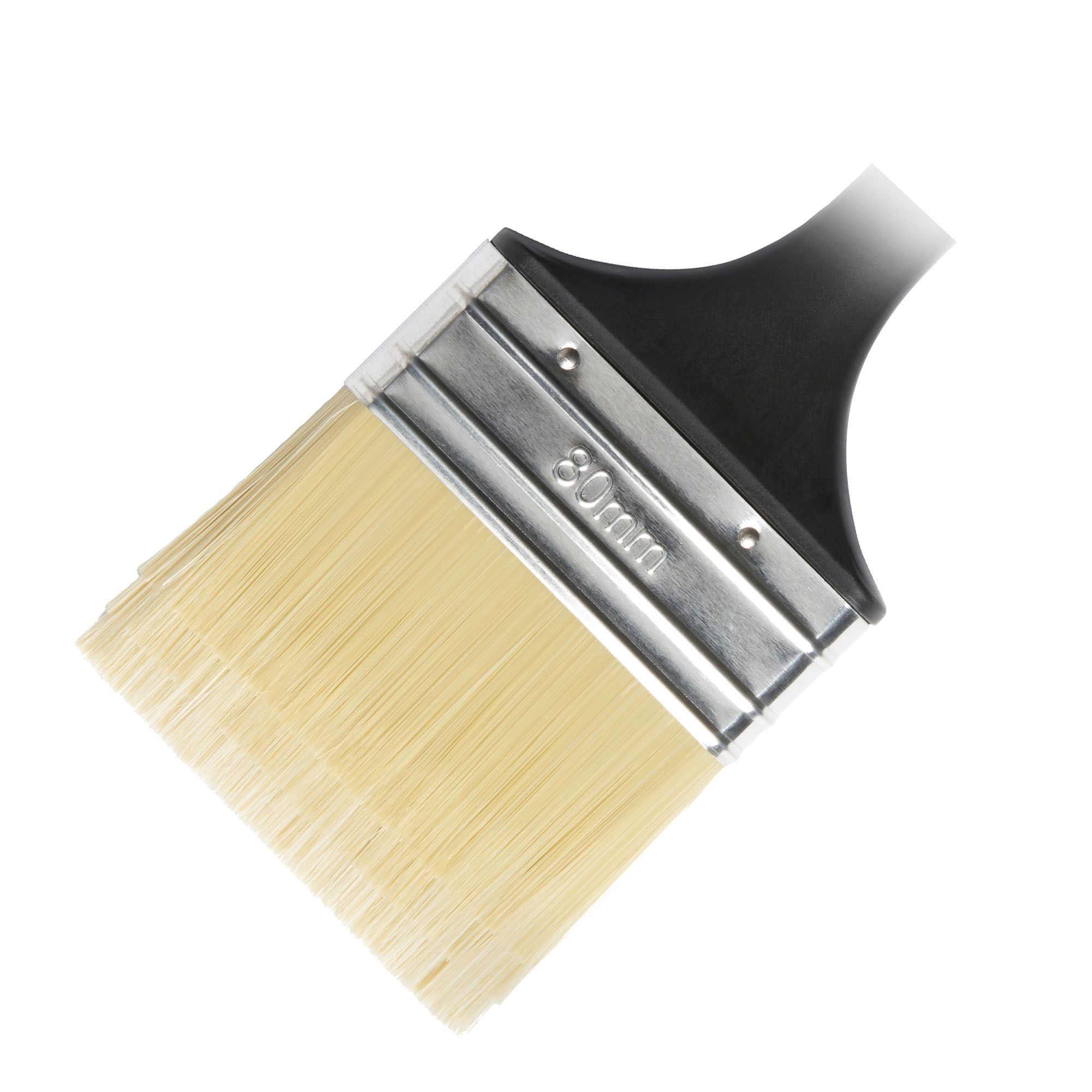 3" Flagged tip Flat paint brush