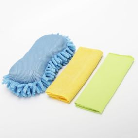 3 piece Car cleaning kit
