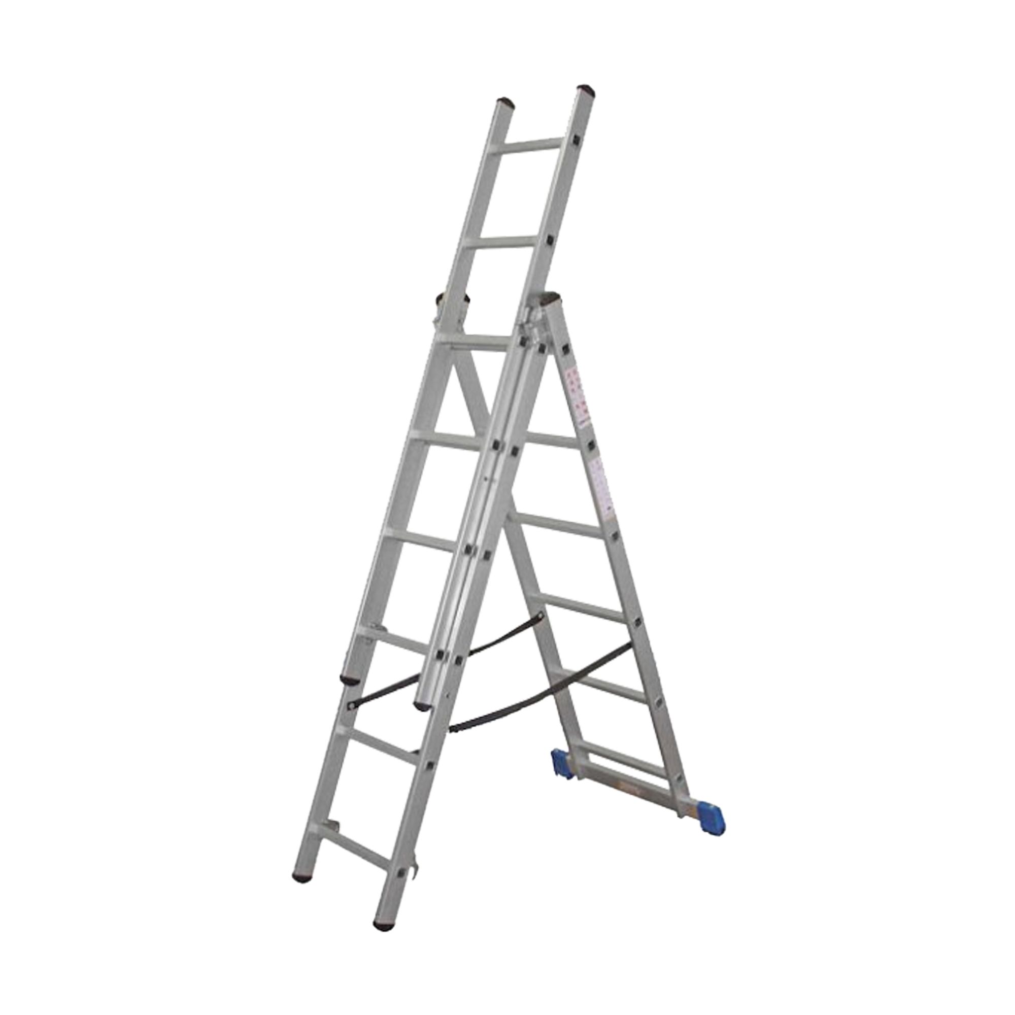 3-way Aluminium Combination Ladder 5.92m - Week hire