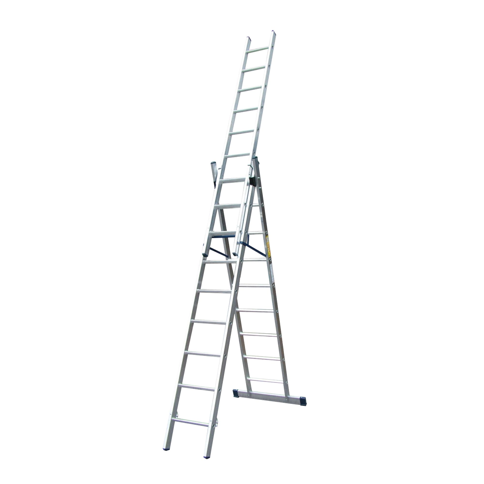 3-way Aluminium Combination Ladder 6.1m - Week hire