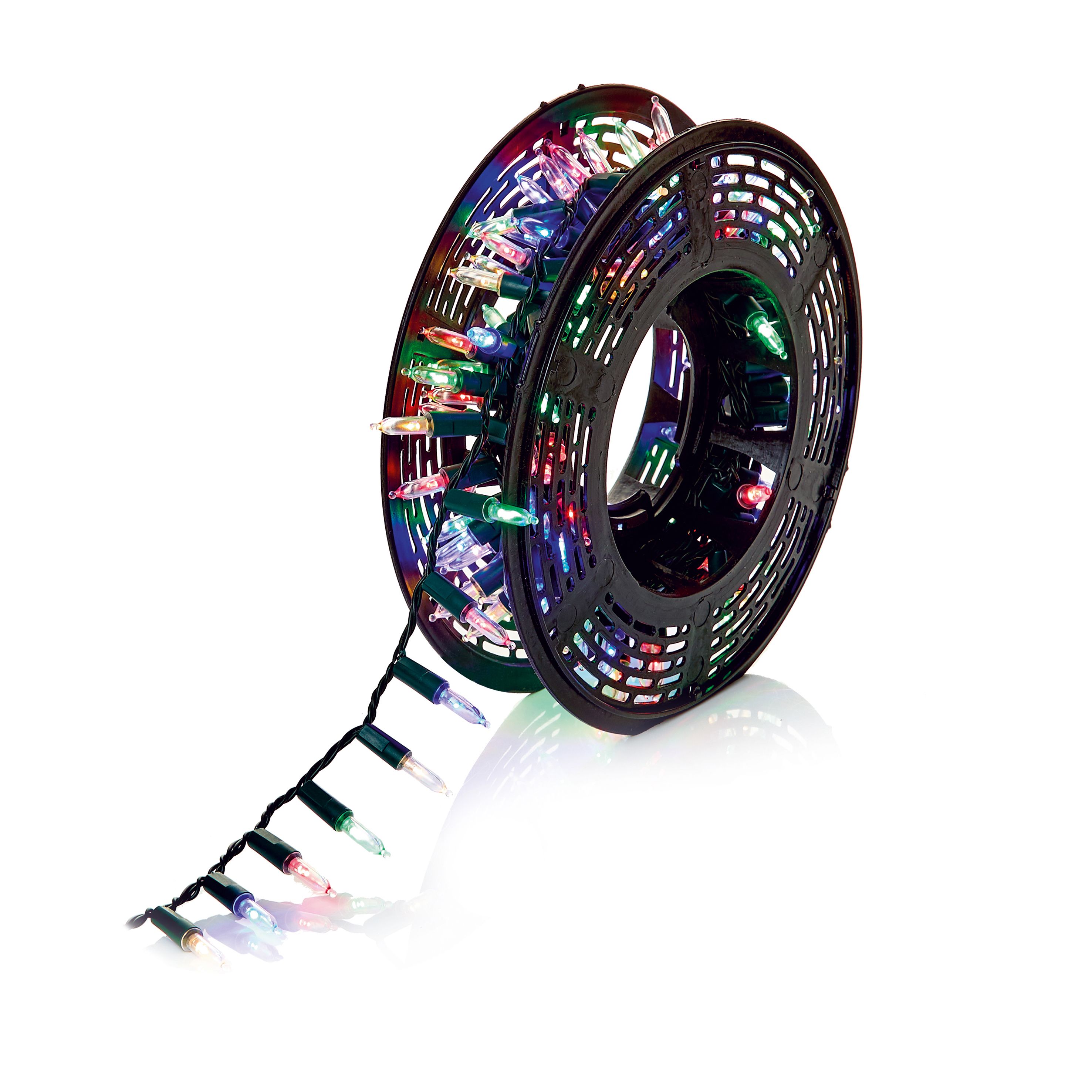 300 Multicolour Fairy cap LED String lights With Timer function Green cable