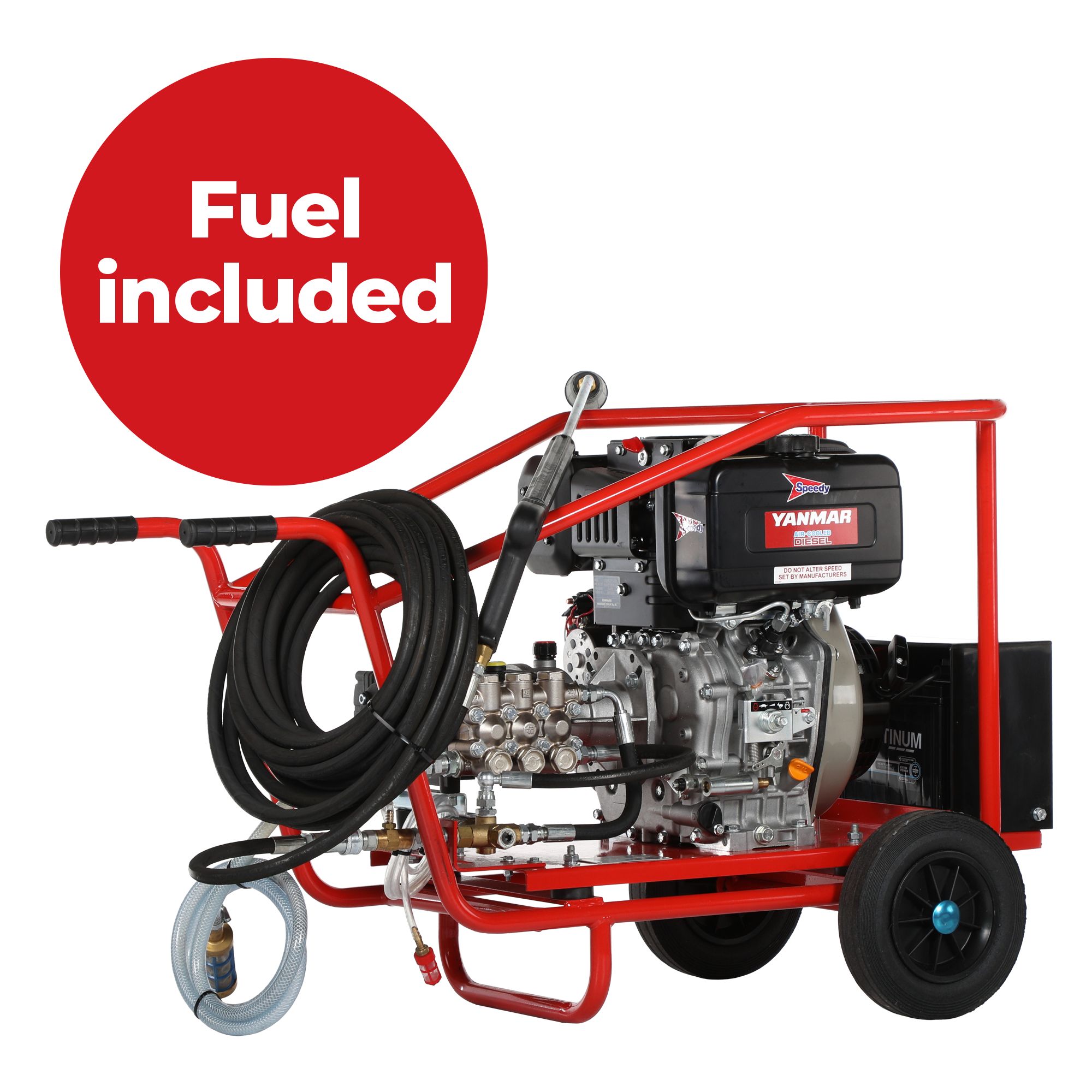3000psi Diesel Pressure washer bundle - Week hire