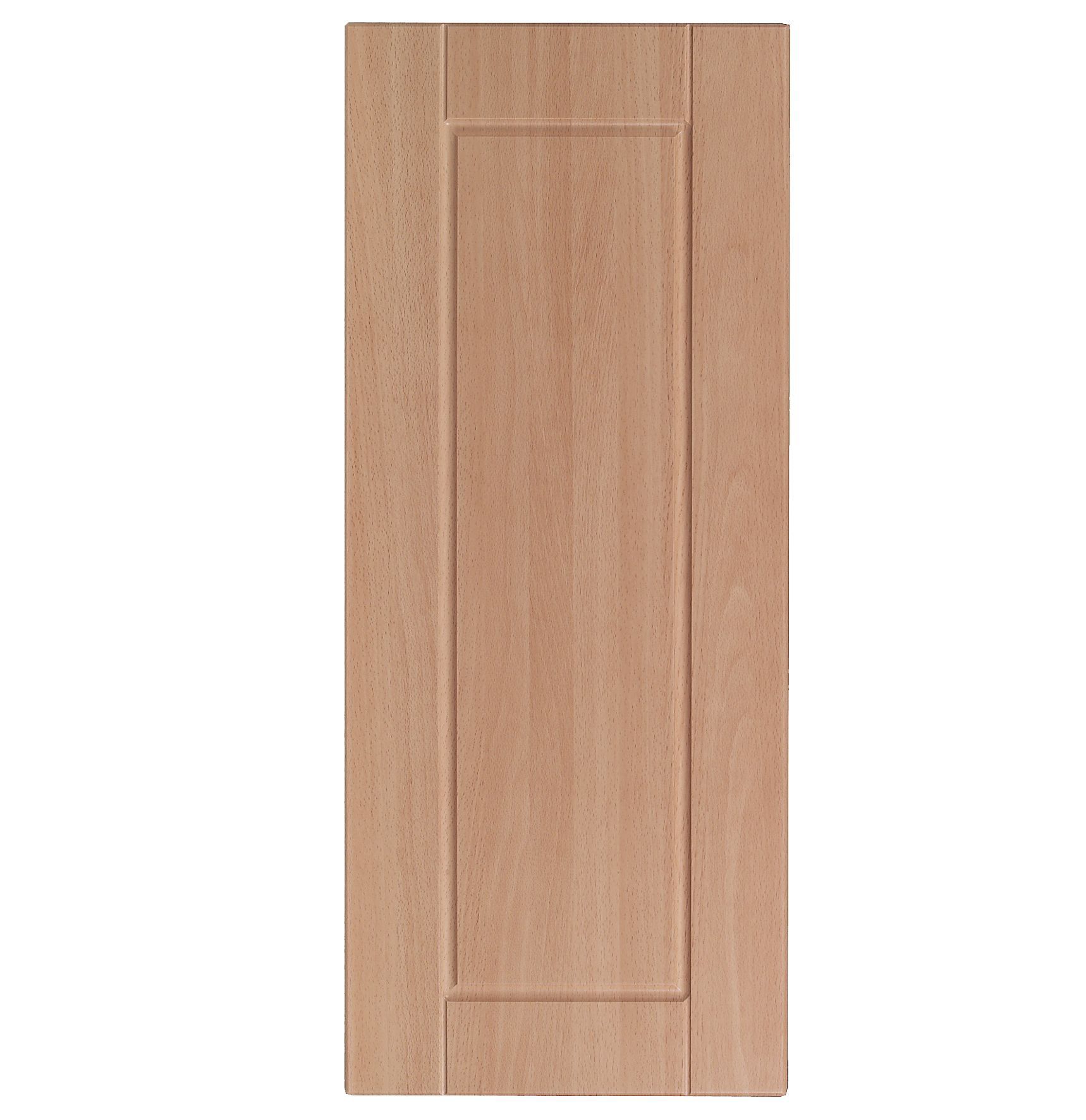 IT Kitchens Chilton Beech Effect Standard door (W)300mm Departments