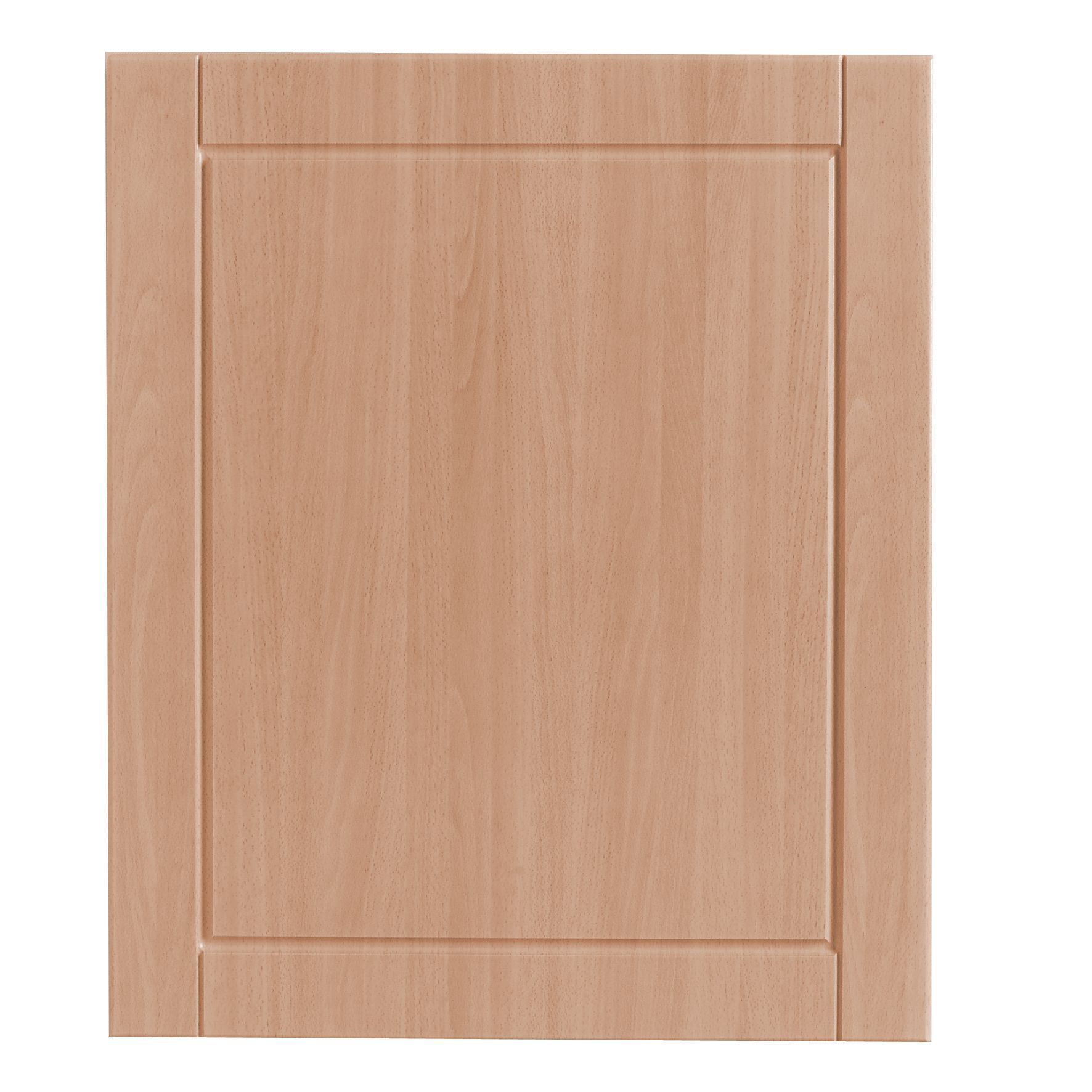 IT Kitchens Chilton Beech Effect Standard door (W)600mm Departments