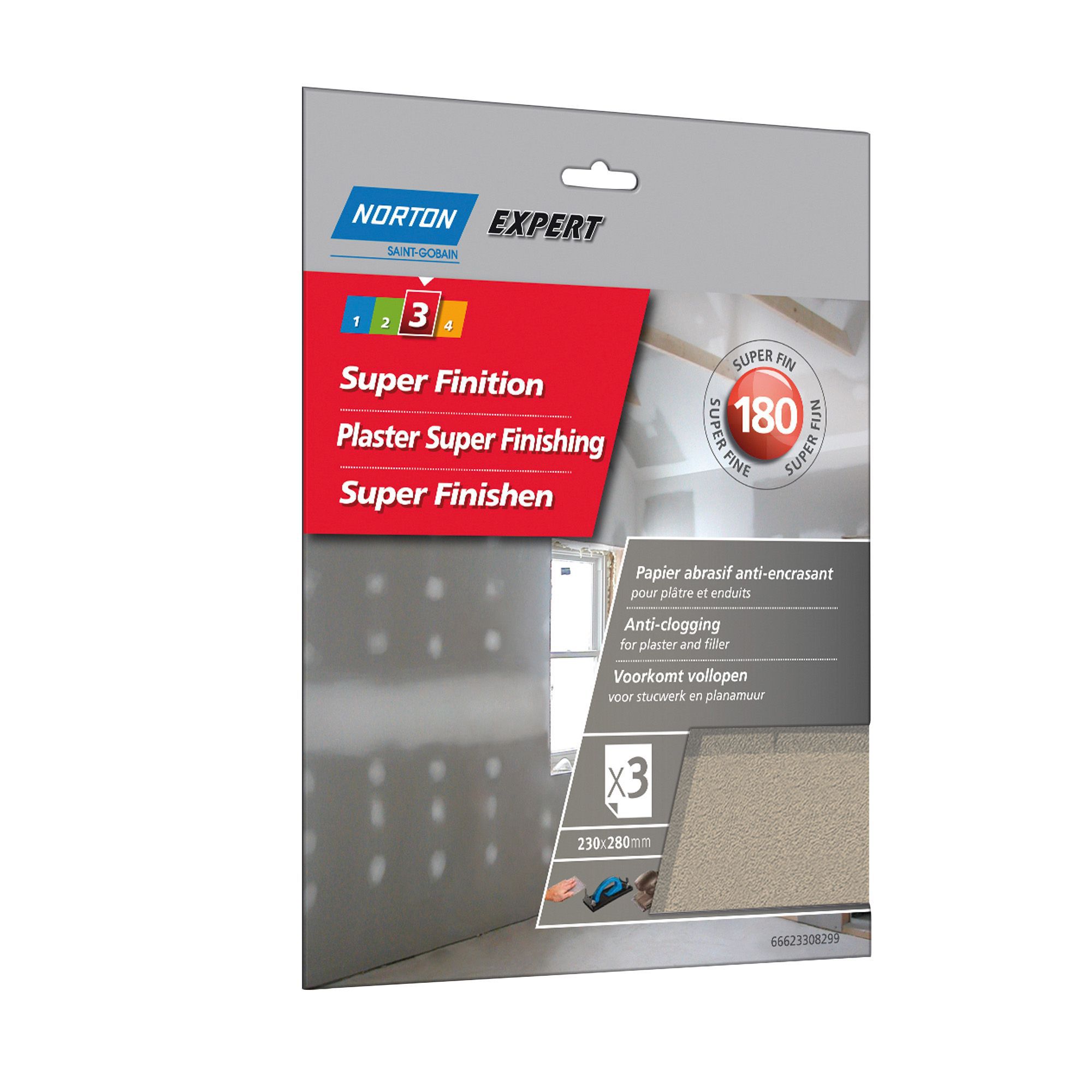 Norton Hand sanding sheets, Pack of Departments DIY at B&Q