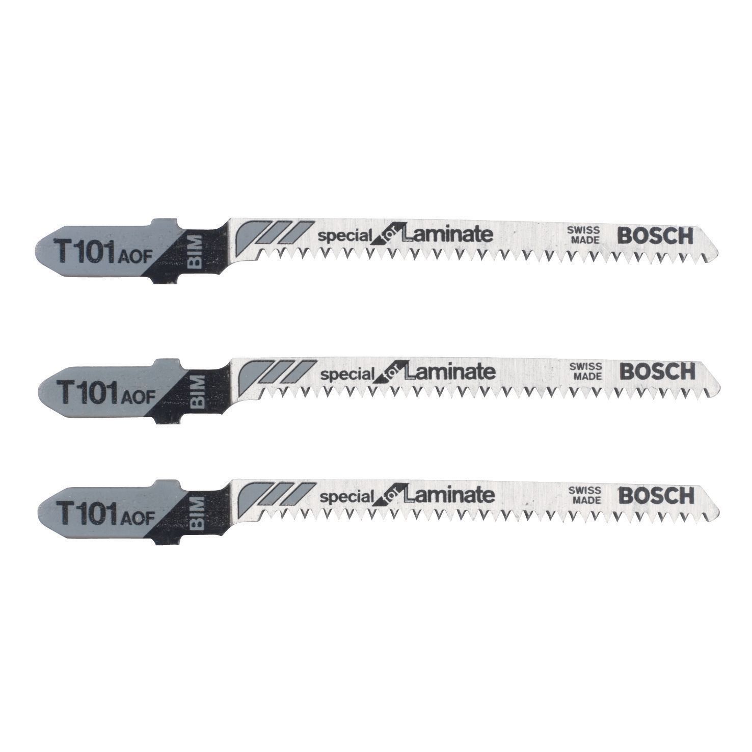 Bosch Bayonet Fitting Jigsaw Blade T101 Aof 59mm Pack Of 3