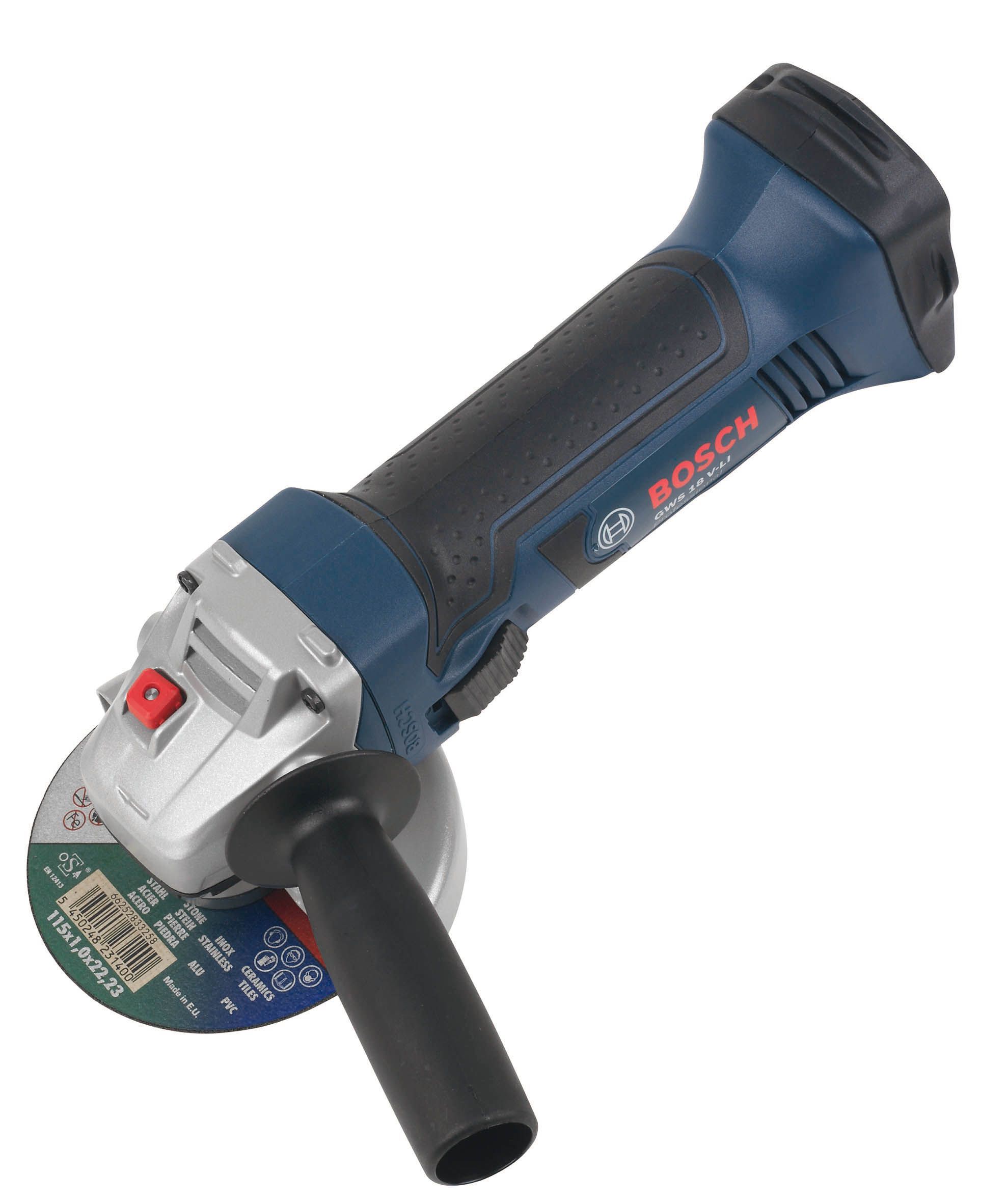 Bosch Cordless 18V 115mm Angle grinder GWS 18 VLIN Bare