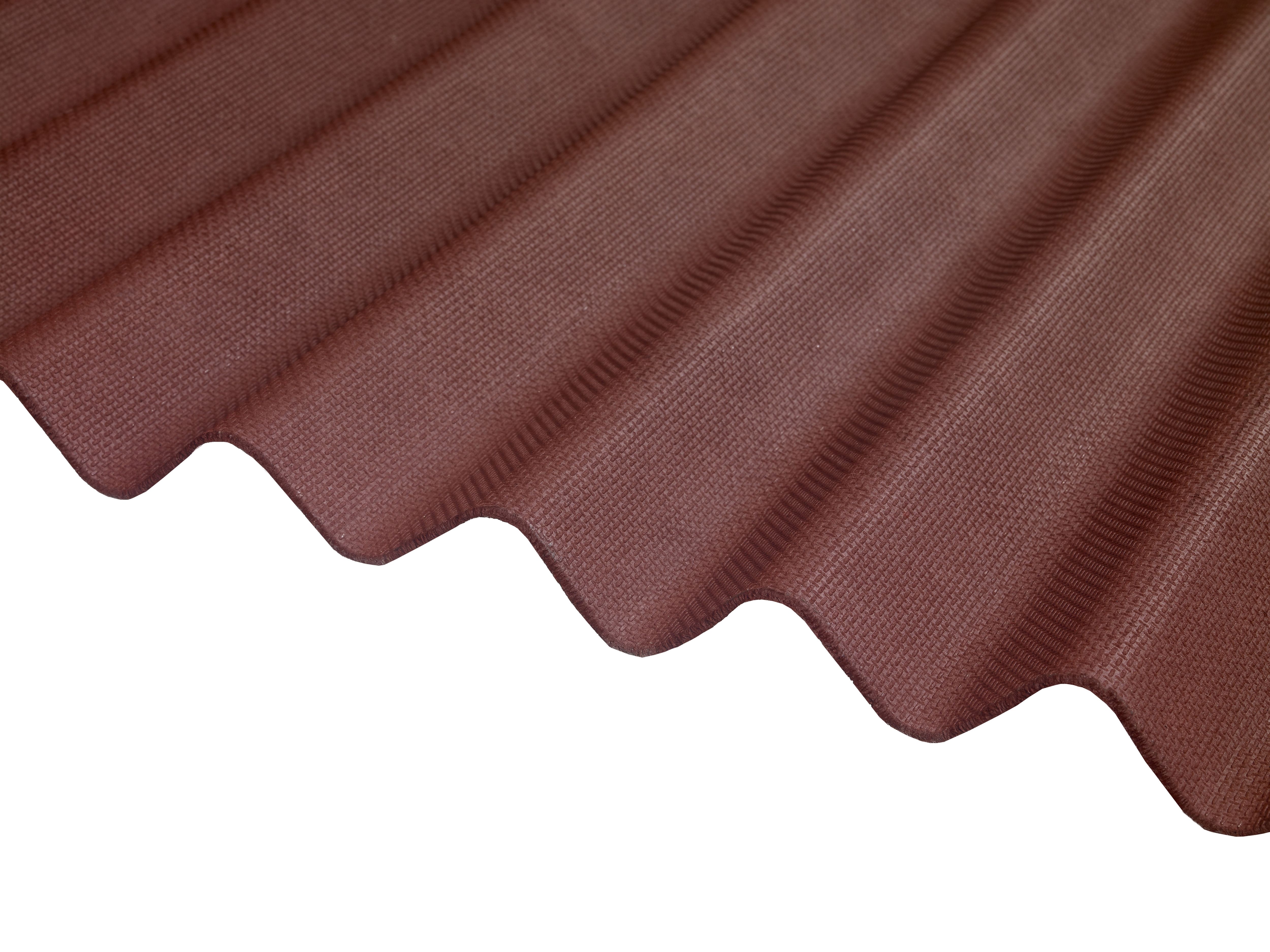 Red Bitumen Corrugated Roofing Sheet 2m x 930mm Departments DIY at B&Q
