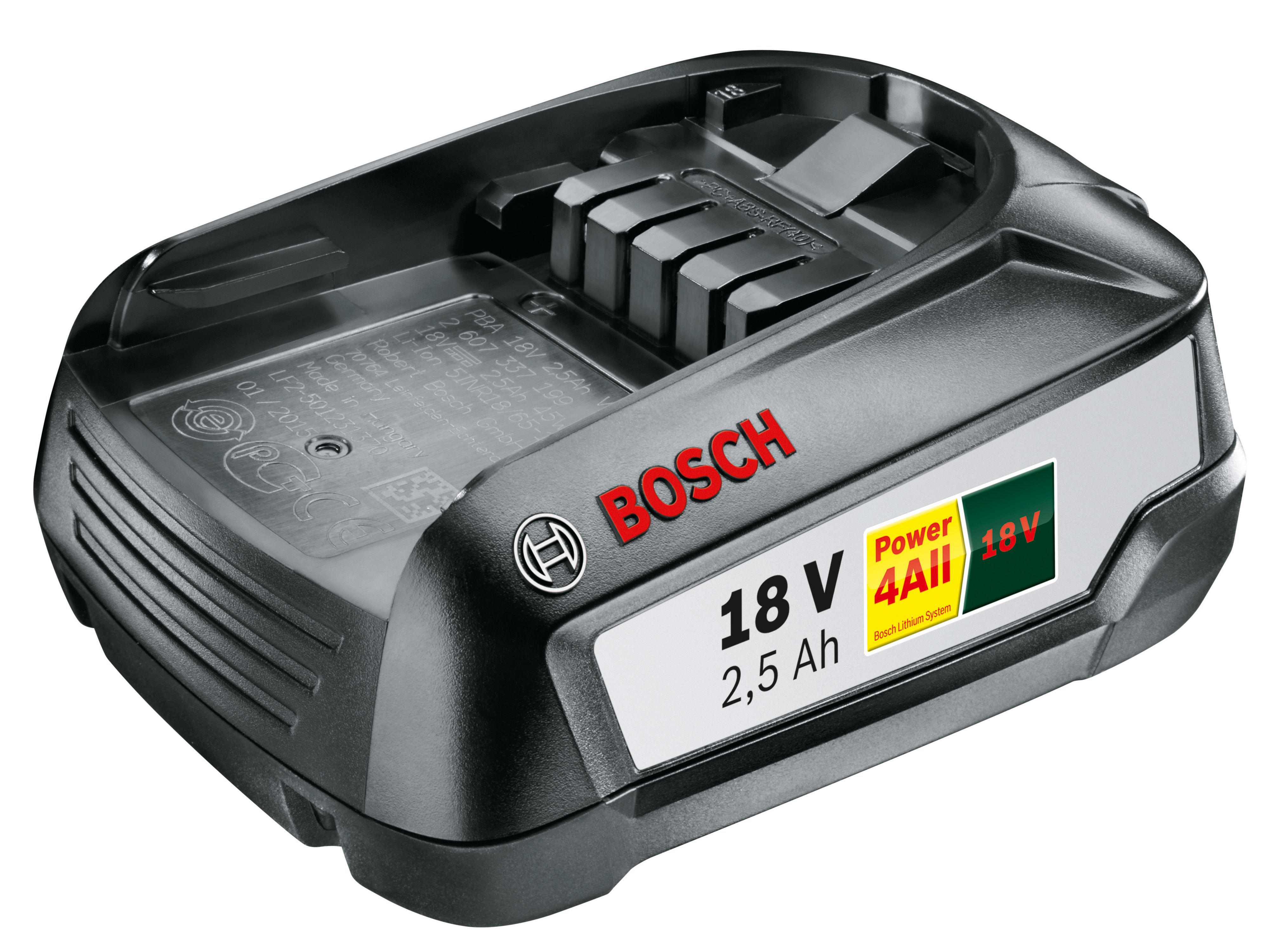 Bosch 18V Li-ion 2.5Ah Battery pack | Departments | DIY at B&Q