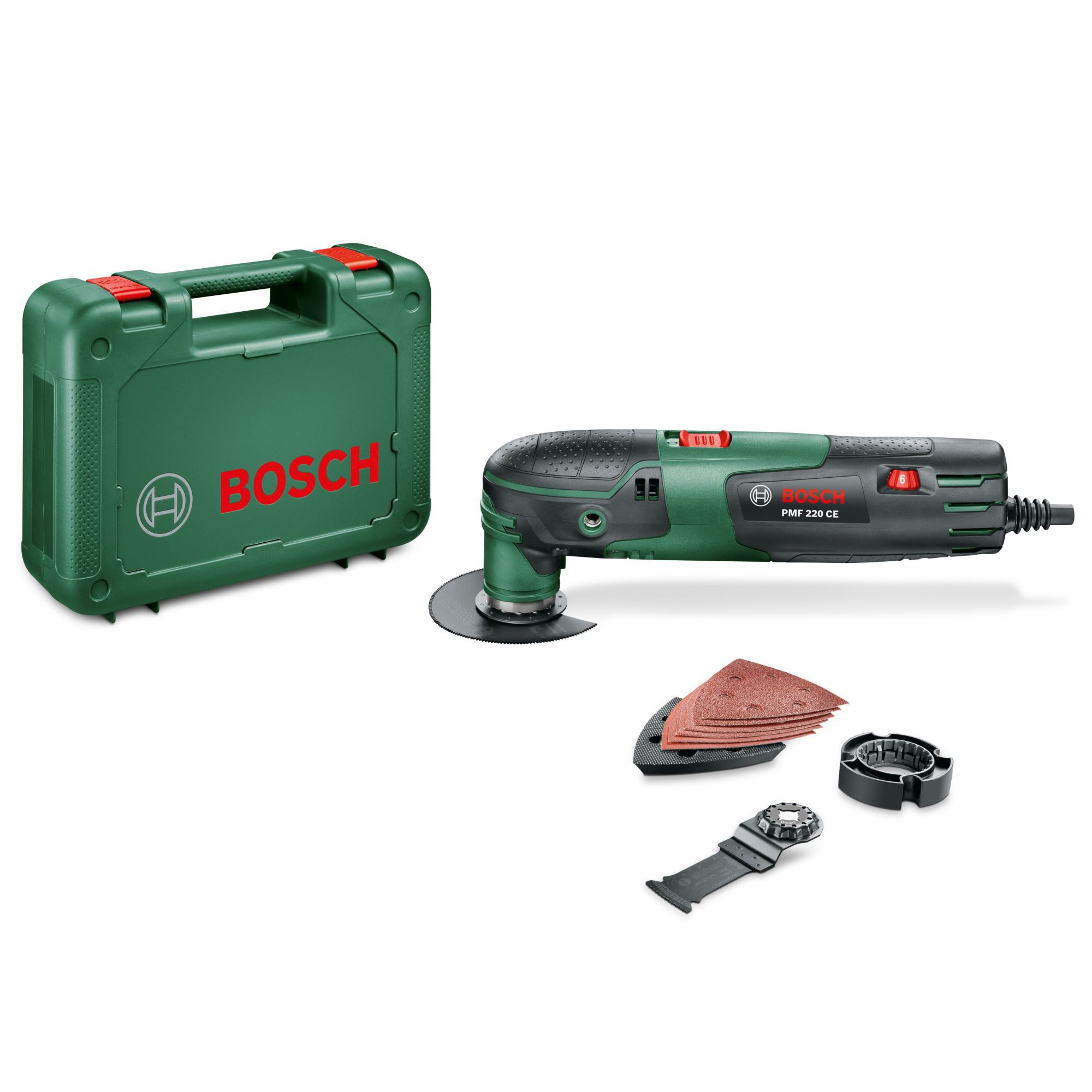 Bosch 240V 220W Corded Multi tool PMF 220 CE Departments DIY at B&Q