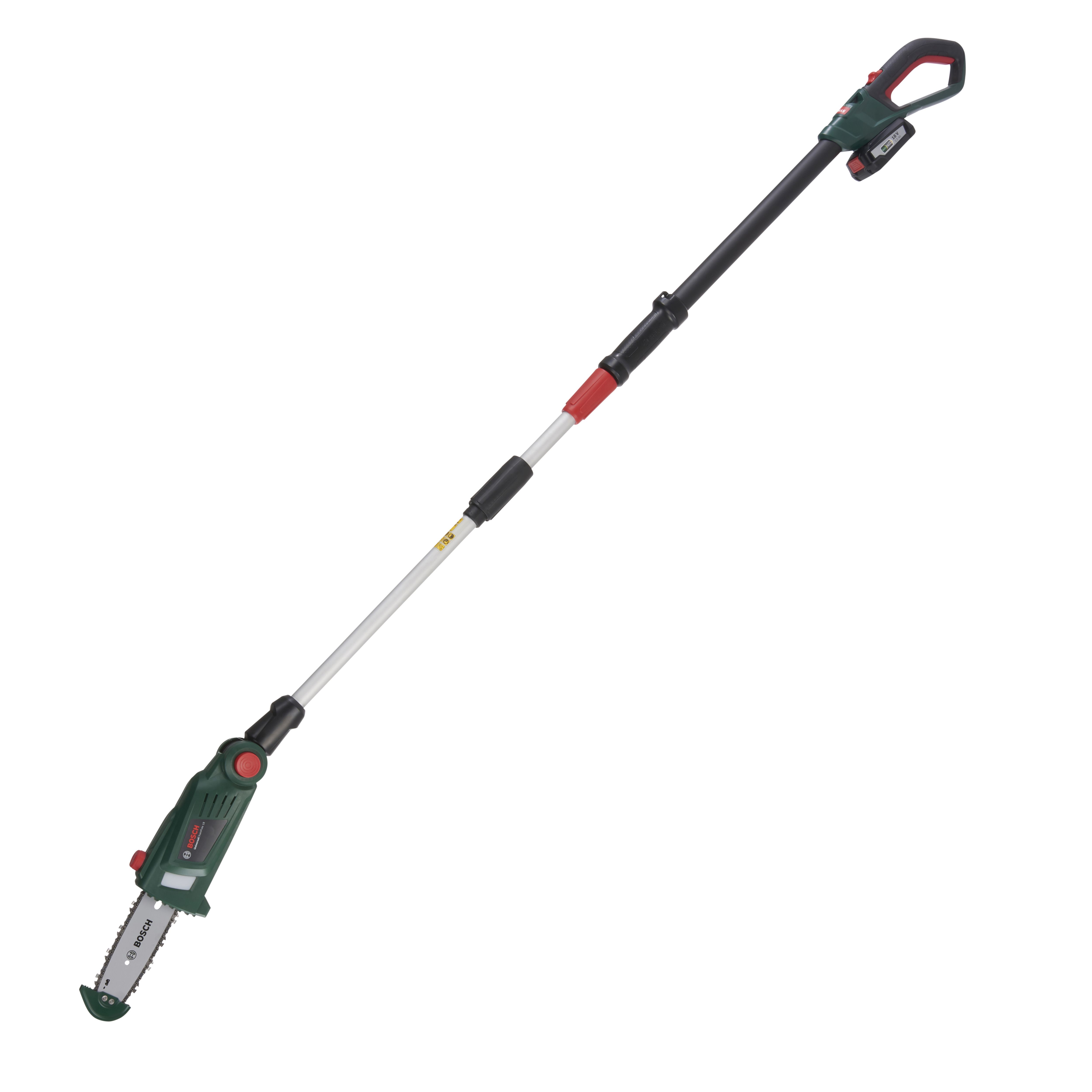 Bosch Electric Cordless Liion Pole saw Departments DIY at B&Q