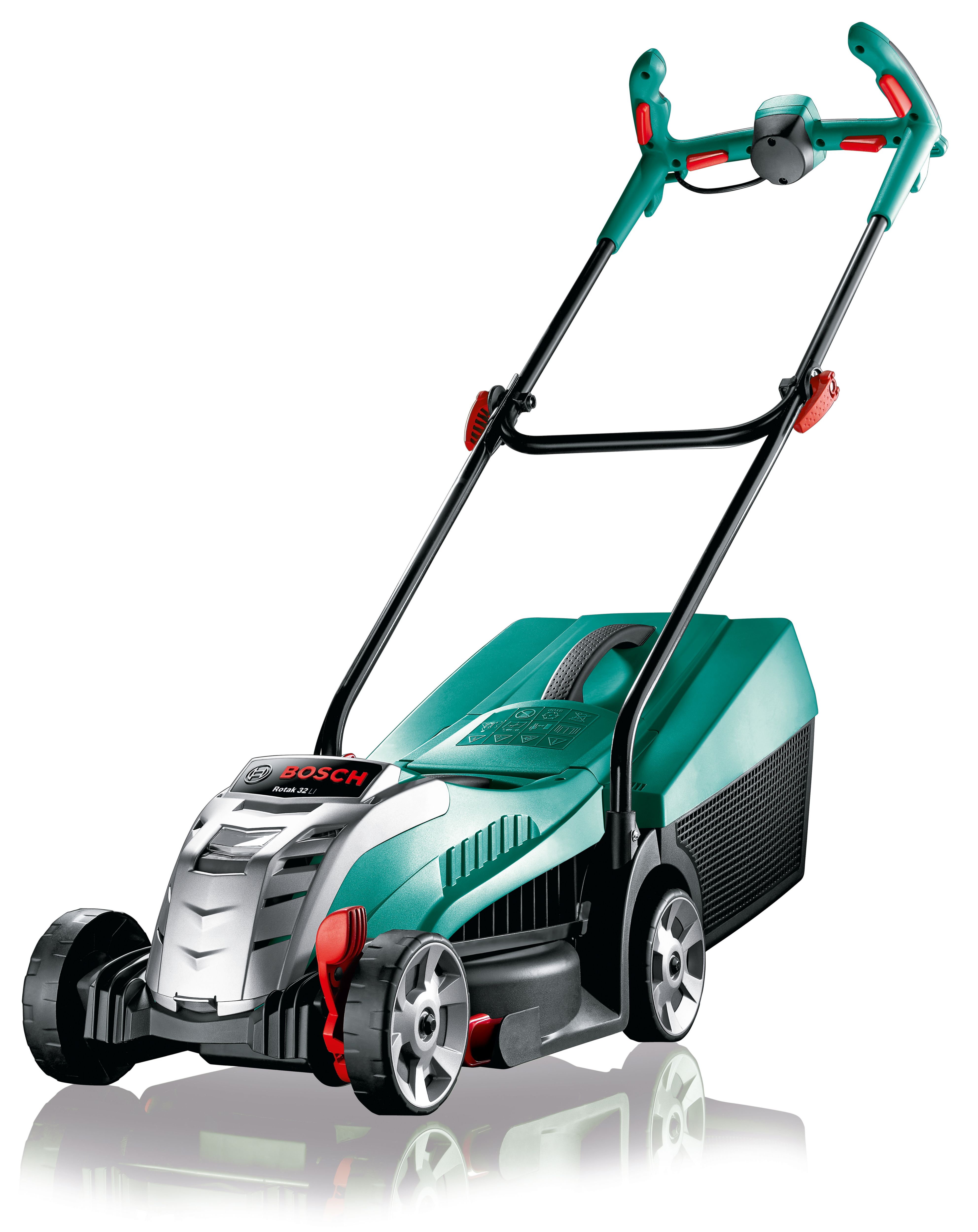 Bosch Rotak 32 Li Cordless Lithium Ion Lawnmower Departments