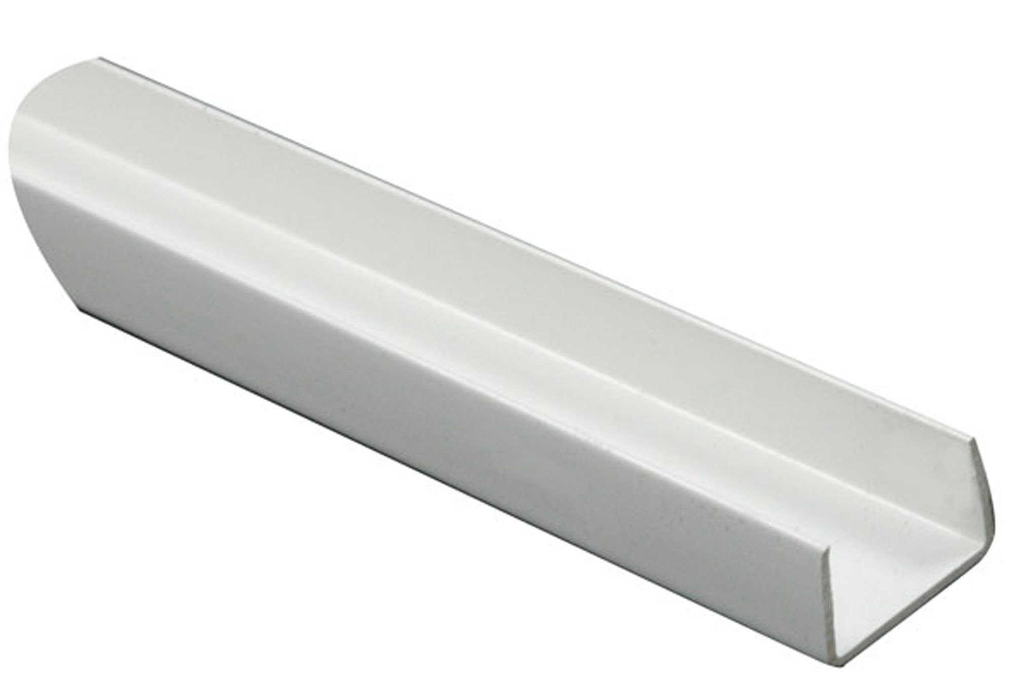 CQFD Ffa Concept White Pvc U-Shaped Profile, (L)2M (W)10mm