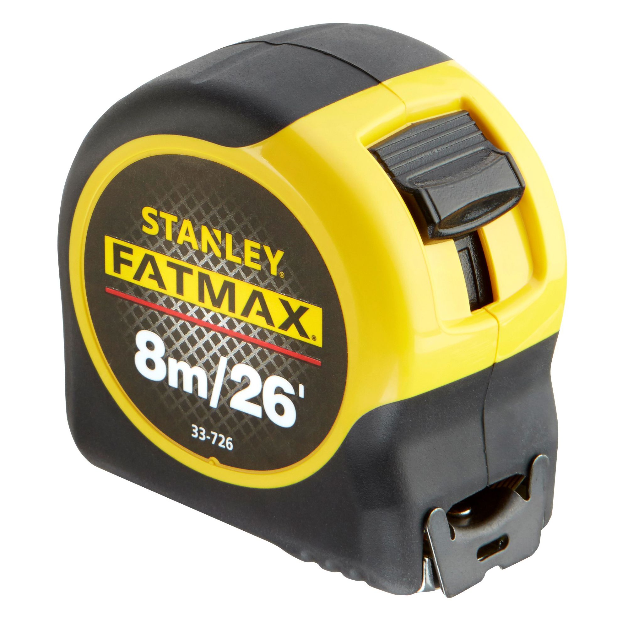 Stanley FatMax Tape measure, 8m | Departments | DIY at B&Q