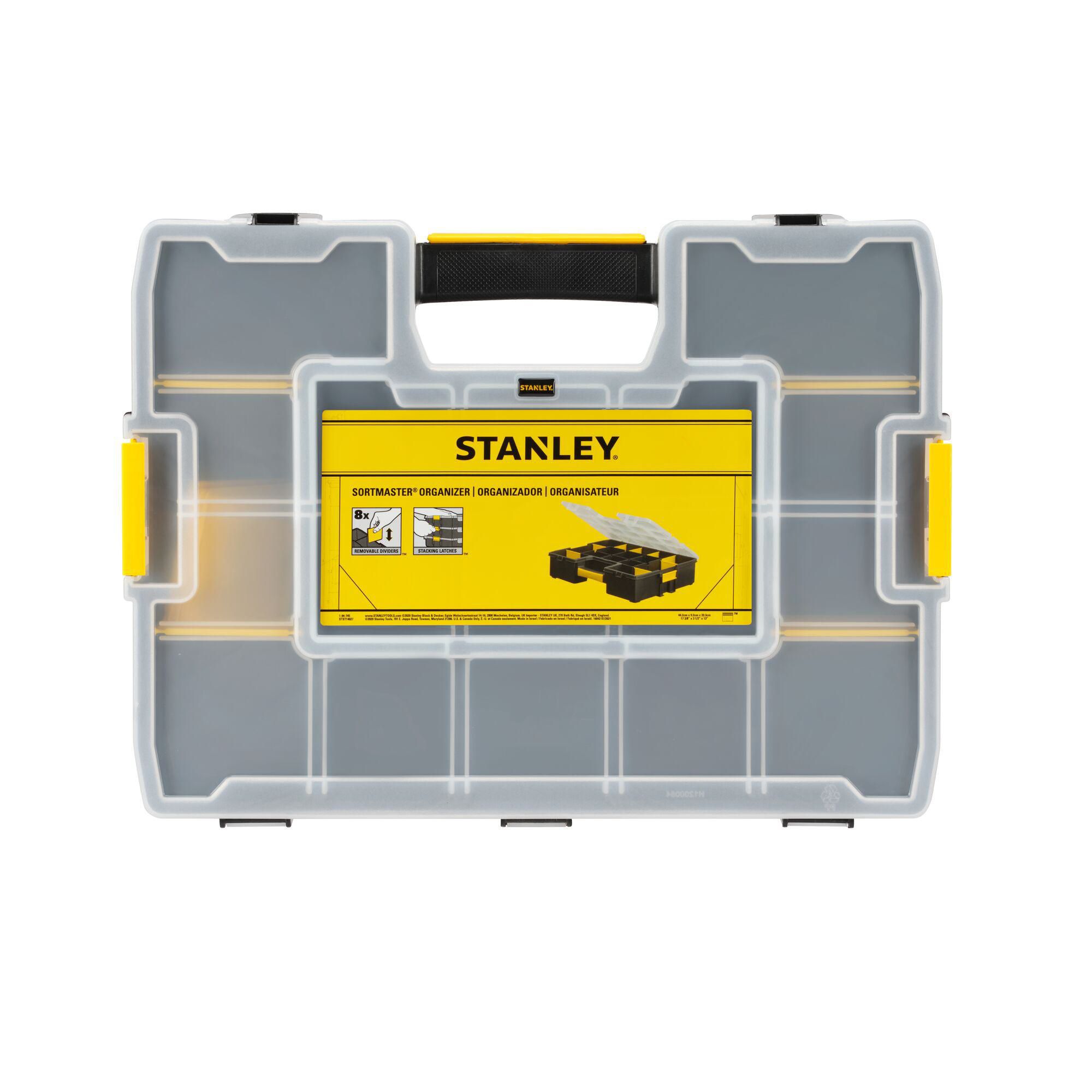 Stanley 17 Compartment Tool organiser Departments DIY at B&Q