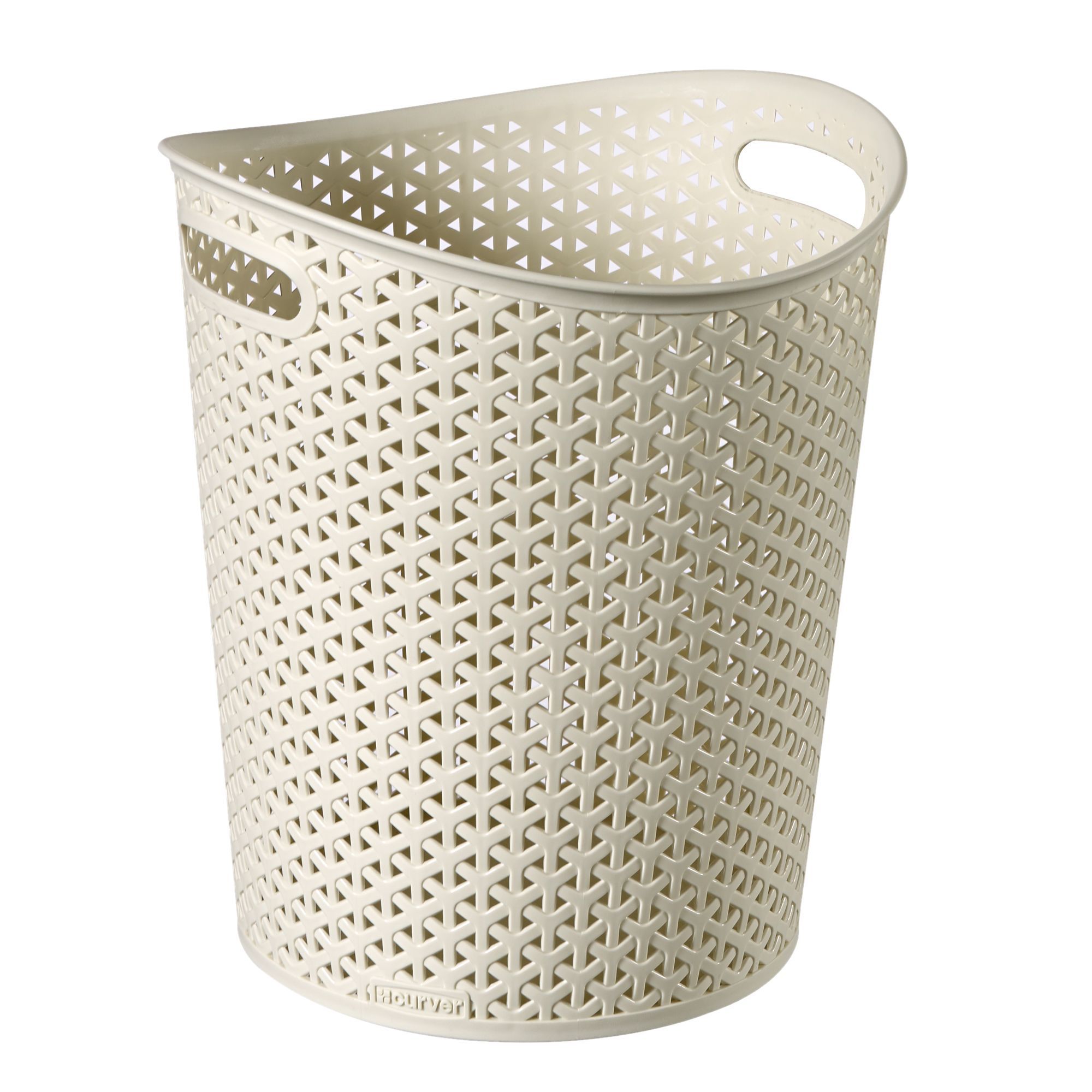 Curver My style White Basket (H)32.5cm (W)28cm Departments DIY at B&Q