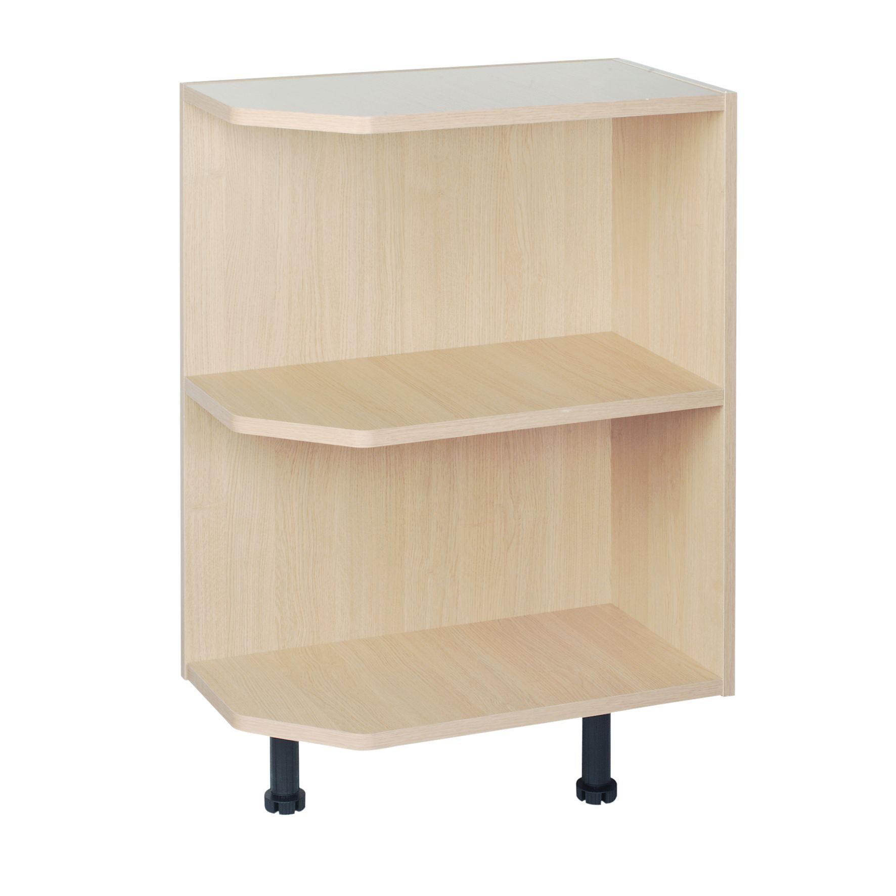 IT Kitchens Maple effect Open End base (W)300mm Departments