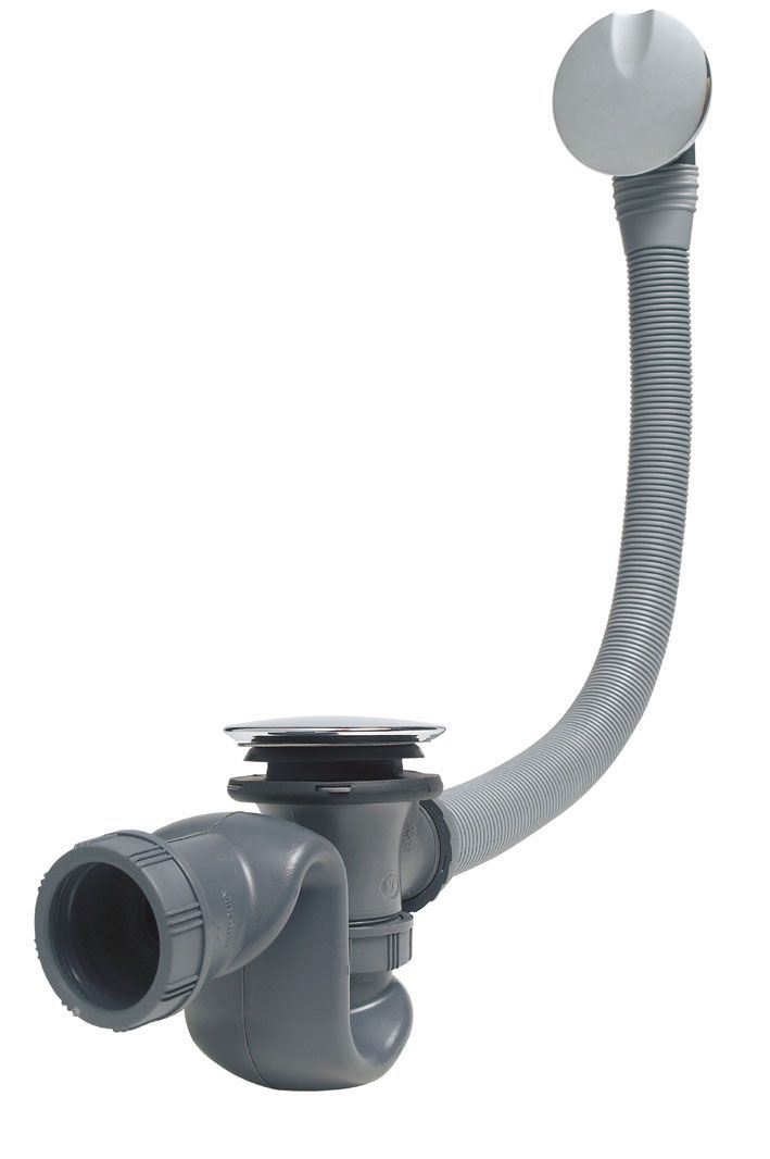 Wirquin Bath waste & trap (Dia)40 mm Departments DIY at B&Q